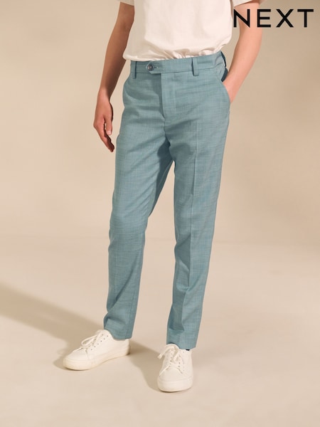 Teal Blue Suit Trousers (12mths-16yrs) (E70148) | €32 - €48