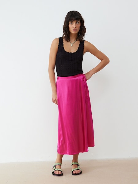 Roz - Oliver Bonas Geometric Circle Wrap Midi Fuste (E70246) | 271 LEI