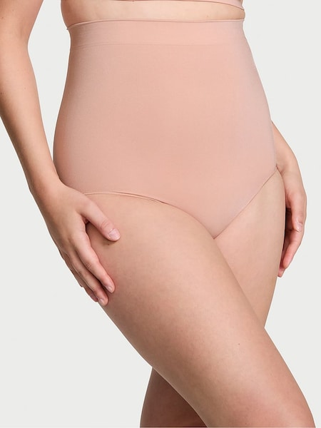 Victoria's Secret Macaron Nude Brief Seamless Shaping High Waist Knickers (E70363) | €29