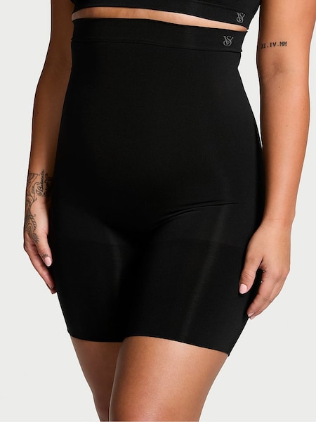 Victoria's Secret Black Short Seamless Shaping High Waist Knickers (E70374) | €52