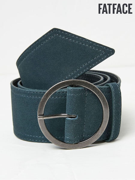 FatFace Blue Soft Wide Waist Belt (E70443) | €19.50