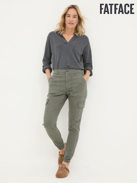 FatFace Hythe Grey Cargo Trousers (E70460) | €36.50