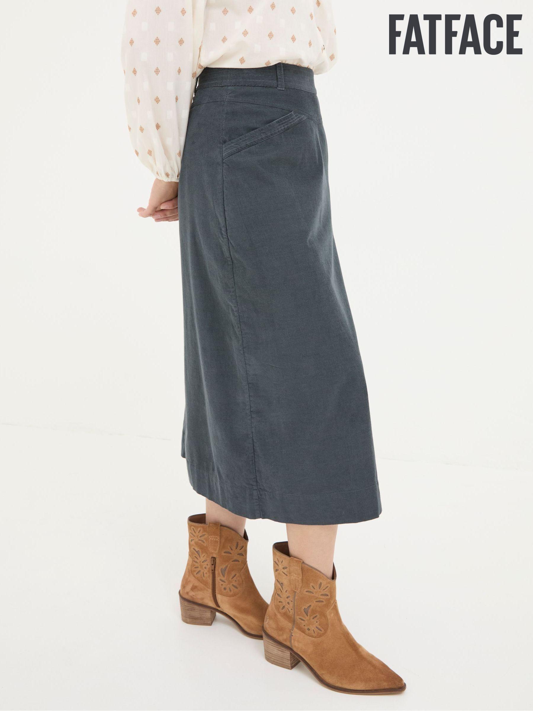 Cord skirt fat face shop