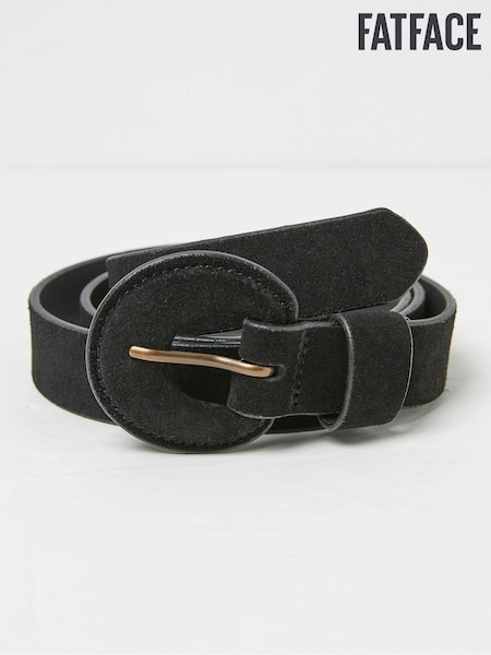 FatFace Western Black Buckle Belt (E70505) | €23.50