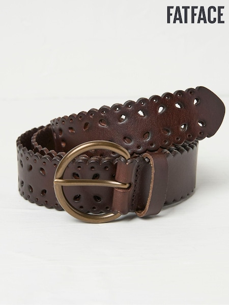 FatFace Brown Scalloped Jean Belt (E70519) | €23.50