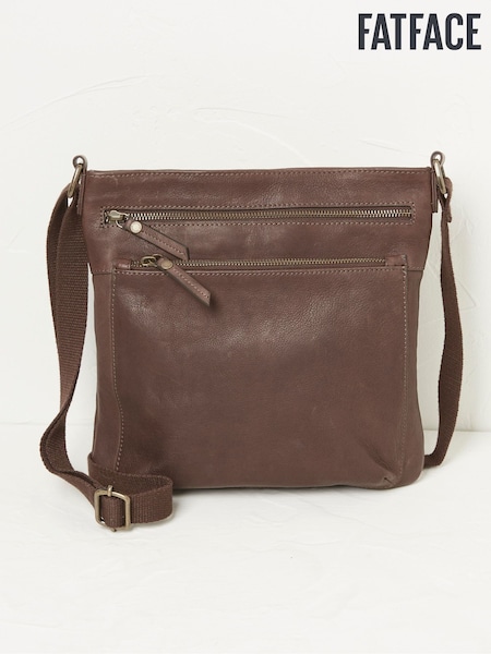 FatFace Allie Brown Crossbody Bag (E70526) | ₪297