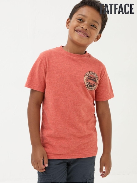 FatFace VW Orange Graphic T-Shirt (E70560) | €10.50