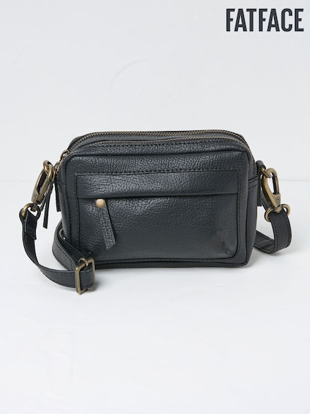 FatFace Braeburn Black Crossbody Bag (E70566) | €58