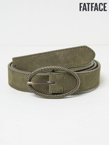 FatFace Buckle Green Interest Belt (E70658) | ₪148