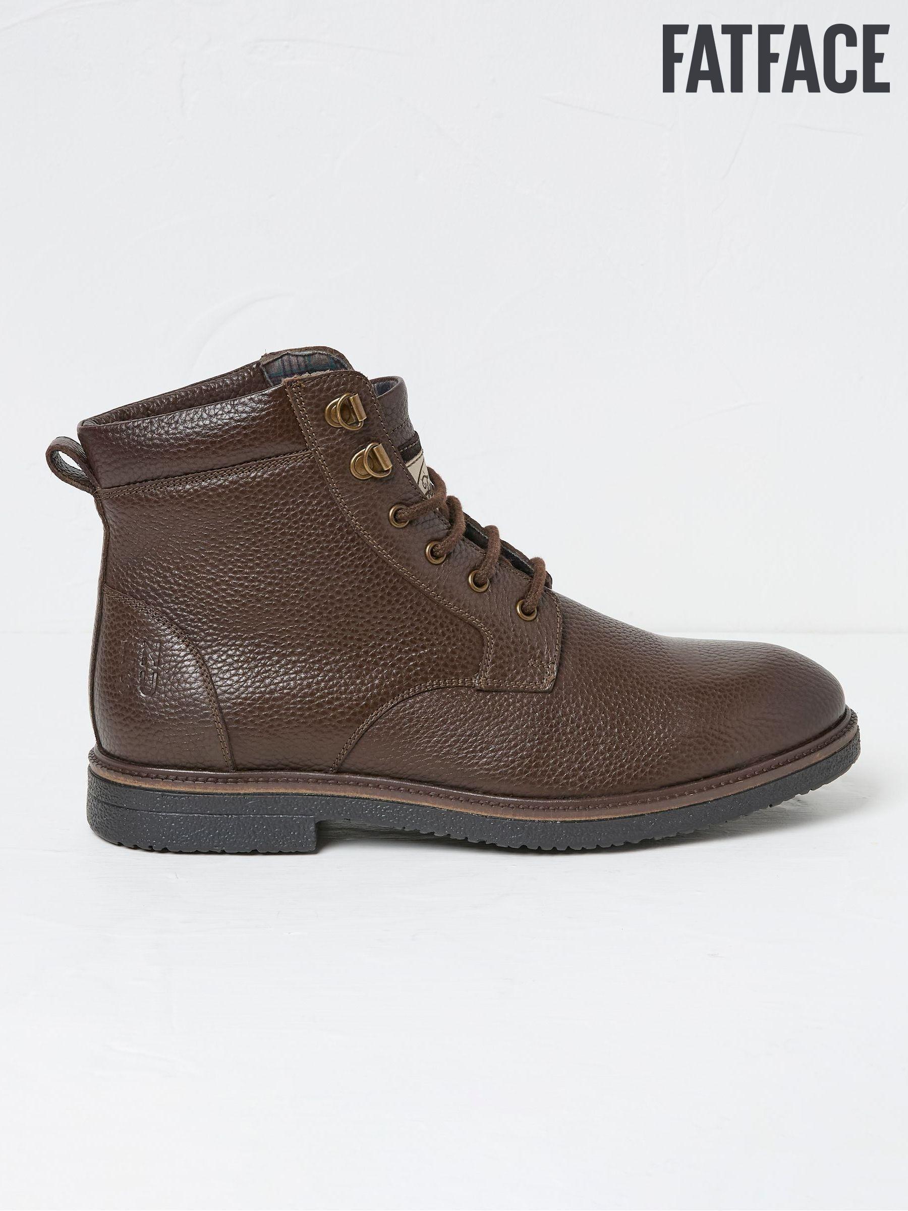 Fat Face Brown Lace Up Casual Boots Next Luxembourg