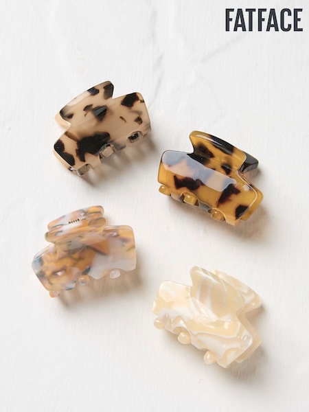 FatFace 4 Pack Resin Claw Clips (E70719) | ‏70‏₪