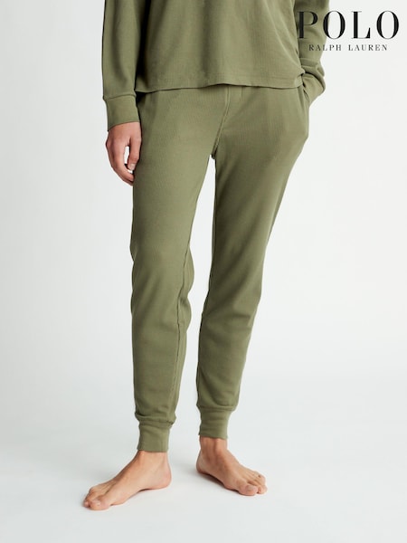 Waffle Knit Lounge Stretch Jersey Joggers (E70771) | €46