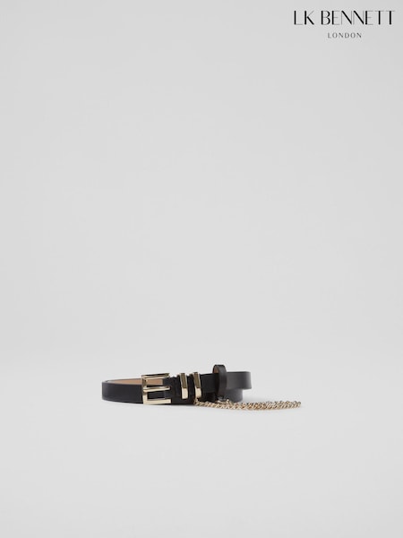 Lk Bennett Chain Trim Marley Thin Belt (E70863) | 112 €