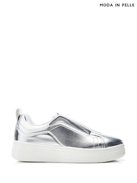 Moda In Pelle Adaline Elastic Front Wedge Trainers (E70913) | AED317
