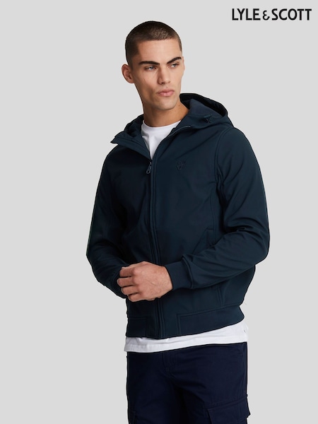 Lyle & Scott Blue Tonal Jacket (E70938) | €177