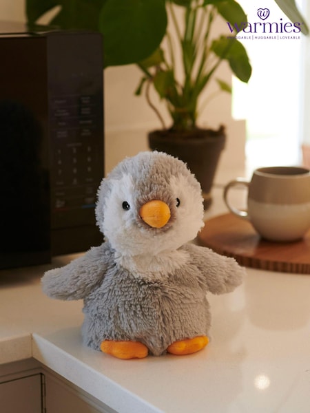 Warmies Fully Heatable Grey Penguin (E71065) | €27