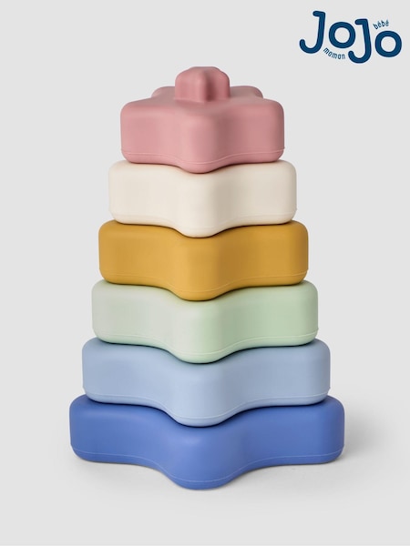 JoJo Maman Bébé Silicone Star Stacking Tower (E71220) | €18.50