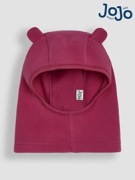 JoJo Maman Bébé Orchid Polarfleece Balaclava Hat (E71221) | €29