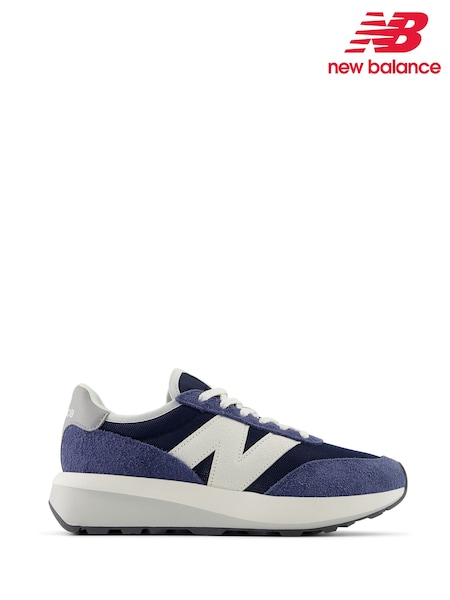 Синий - New Balance Mens 370 Trainers (E71227) | €132