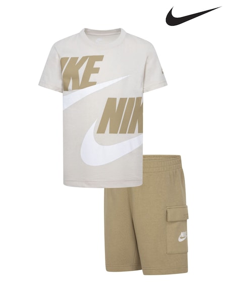 Kermanvaalea - Nike Little Kids T-shirt And Cargo Shorts Set (E71313) | €55