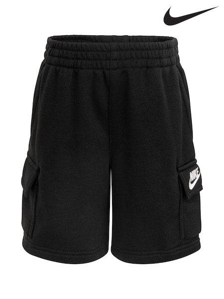 Nike Black Little Kids Cargo Shorts (E71326) | €32