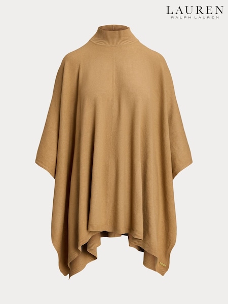 Lauren Ralph Lauren Polyester Blend Throw-Over Poncho (E71335) | €95