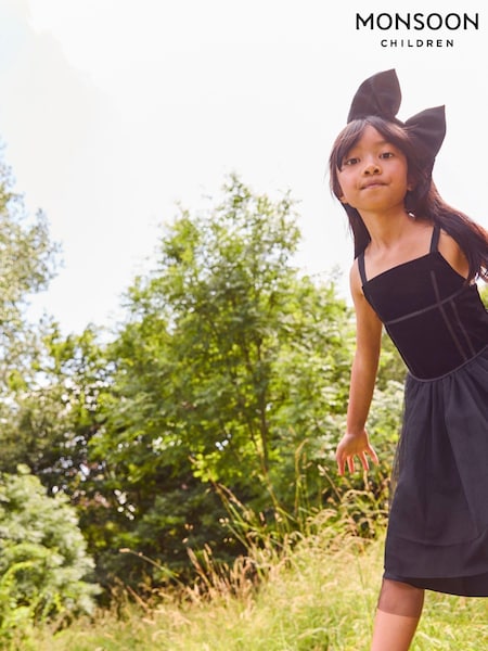 Monsoon Black Isadora Tulle Dress (E71375) | 136 QAR - 161 QAR