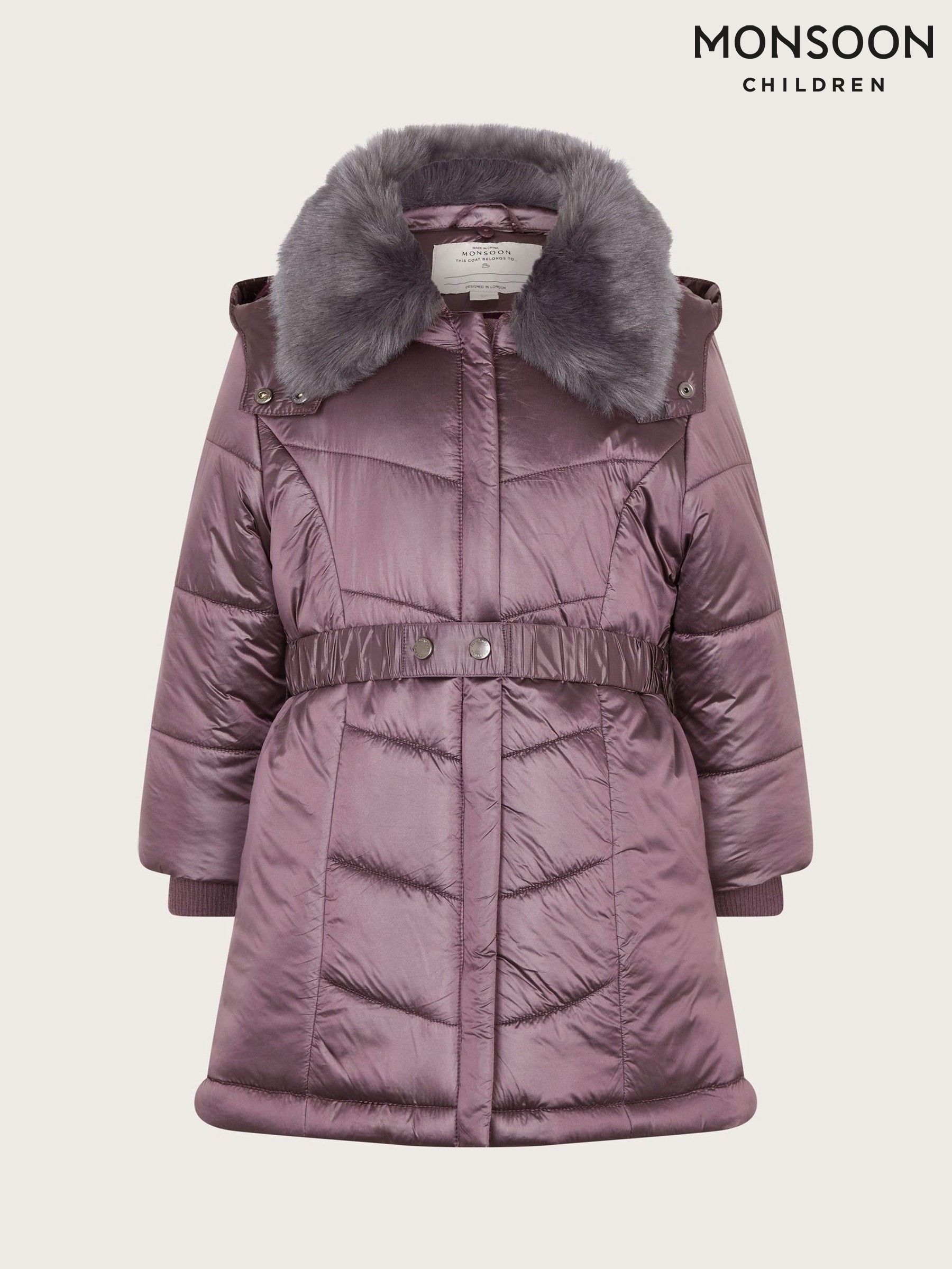 Next purple coat sales