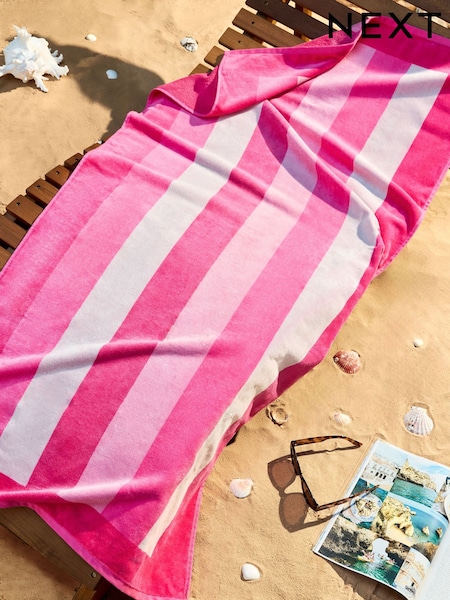 100% Cotton Beach Towel (E71476) | €18