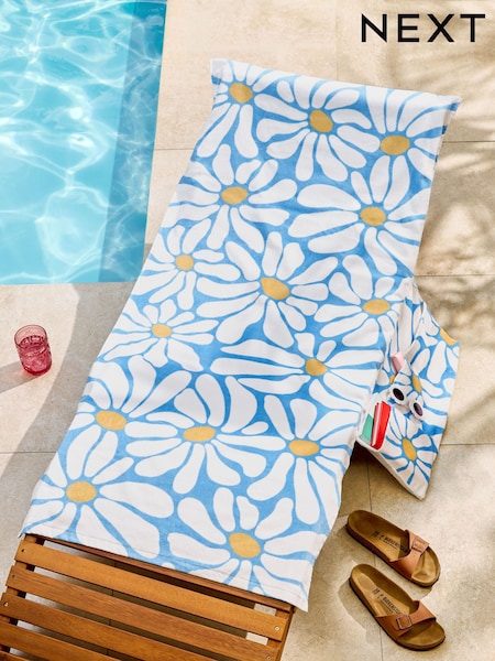 Pocket 100% Cotton Beach Towel (E71482) | €20