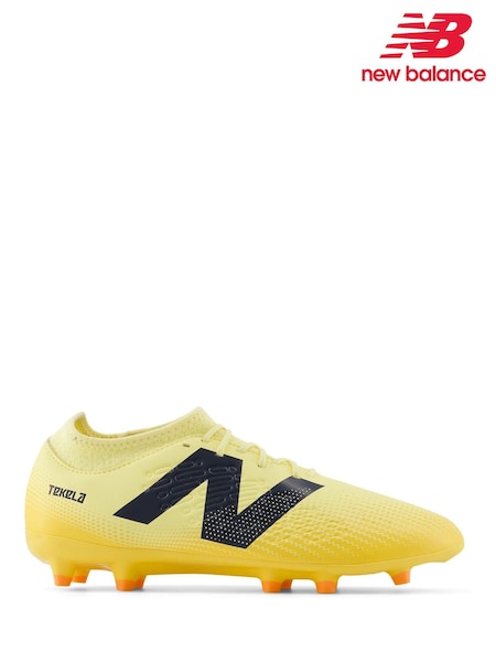 New Balance Yellow Mens Tekela Magique Firm Ground Football Boots (E71574) | €106