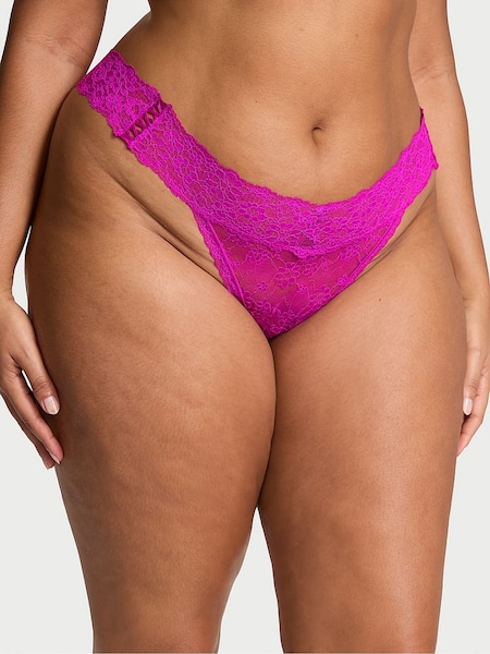 Victoria's Secret Outrageous Pink Thong Knickers (E71655) | €10.50