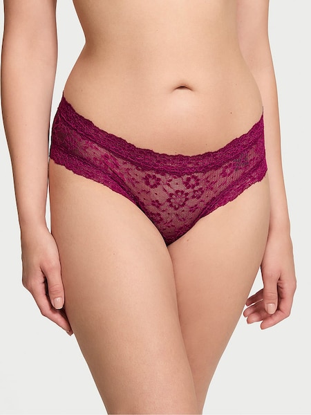 Victoria's Secret Plum Rouge Red Cheeky Knickers (E71669) | €10.50