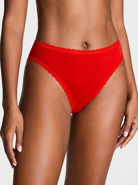 Victoria's Secret Lipstick Red Brief Knickers (E72025) | €10.50