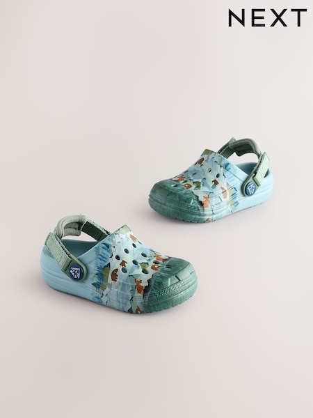 Green Mountain Scene Clogs (E72048) | €16 - €19