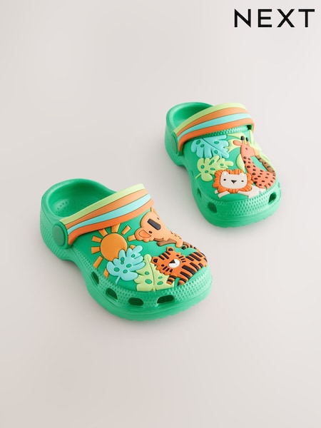 Green Safari Character Clogs (E72066) | €16 - €19