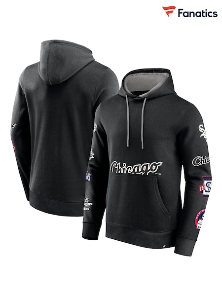 Fanatics MLB Chicago Sox Fanatics Fundamental Pullover Black Hoodie (E72148) | R$ 590