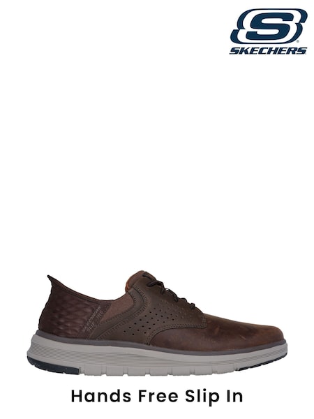 Marrón - Skechers Orell Yates Slip in Trainers (E72609) | 126 €