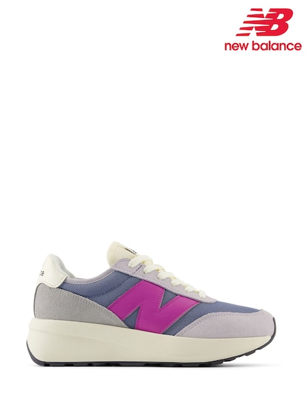 Albastru/roz - Antrenori New Balance pentru fete 370 (E72647) | 559 LEI