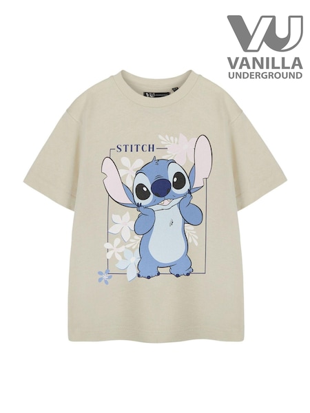 Vanilla Underground Cream Girls Stitch Disney Licensed 100% Cotton T-Shirt (E73363) | €20