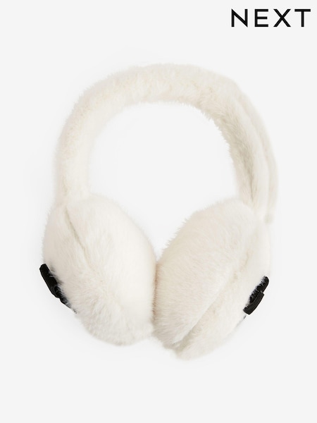 Cream Bow Earmuffs (E73566) | €11