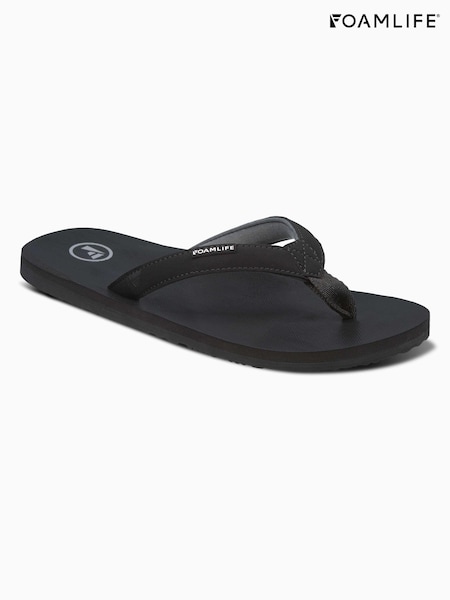 Foamlife Black Womens Lixi Flip Flops (E73658) | €32