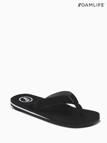 Foamlife Black Mens Tarlan Flip Flops (E73664) | INR 3,839