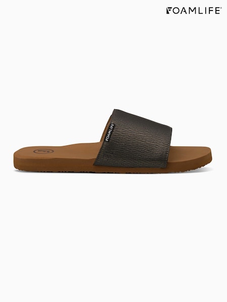 Foamlife Womens Seales Slide Earth Sliders (E73666) | ‏201‏₪