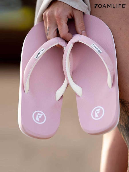Foamlife Pink Womens Lixi-SC Flip Flops (E73671) | ₪141