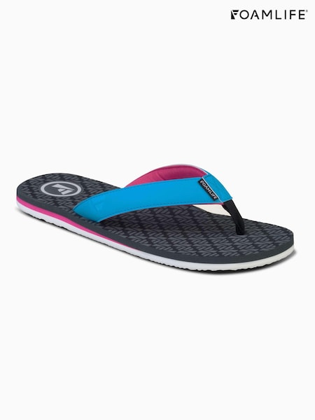 Foamlife Grey Mens Traad Flip Flops (E73683) | R$ 325
