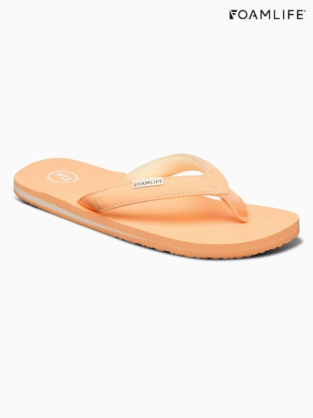 Foamlife Orange Womens Lixi Flip Flops (E73696) | €33