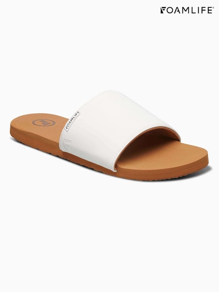 Dunkelbraun - Foamlife Damen Seales Slide Sliders (E73716) | 54 €