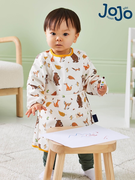 JoJo Maman Bébé Khaki The Gruffalo Craft Apron (E73783) | $25