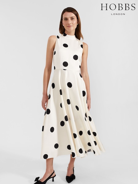Hobbs Black Petite Mia Dress (E73891) | €267
